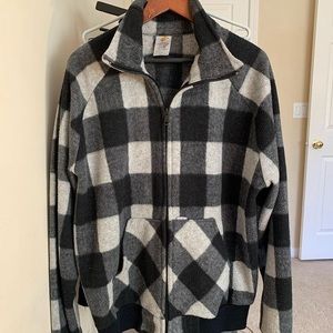 Carhartt vintage checkered fleece size XL